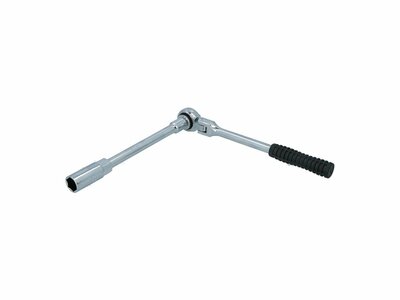 Bougiesleutel 16mm met ratel|Autoshop.nl