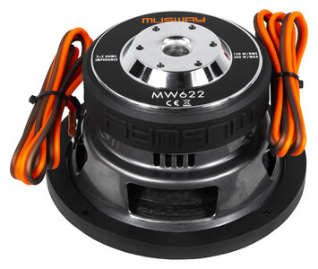 Musway MW622 subwoofer 150 Watt RMS | Autoshop.nl