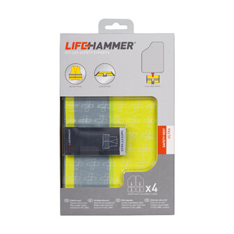 Veiligheidsvest Lifehammer Ultra 4 stk.