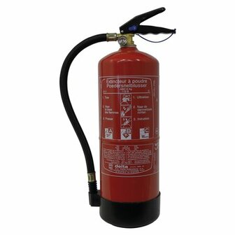 Brandblusser poeder 6 KG A/B/C |Autoshop.nl