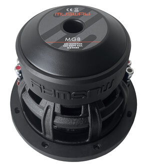 Musway MG8, subwoofer 20 cm 600 watt | Autoshop.nl