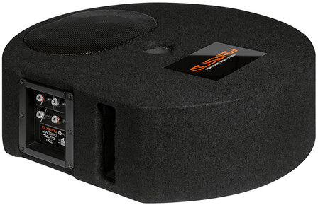 Musway MW300Q reservewiel subwoofer 400 Watt | Autoshop.nl