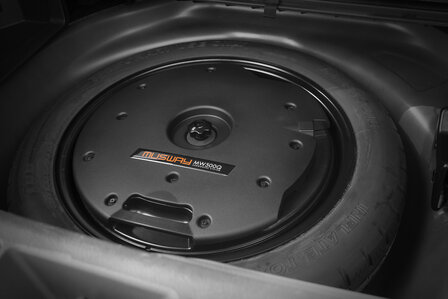 Musway MW500Q subwoofer reservewiel | Autoshop.nl