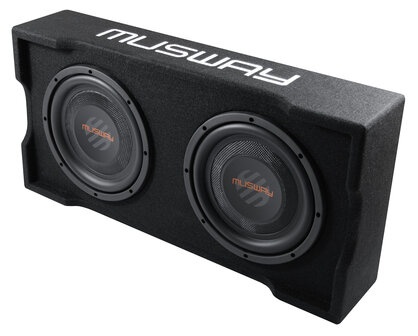 Musway MF210Q2 subwooferkist | Autoshop.nl