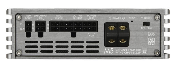 Musway M5+512K Digital 5 kanaalsversterker |Autoshop.nl