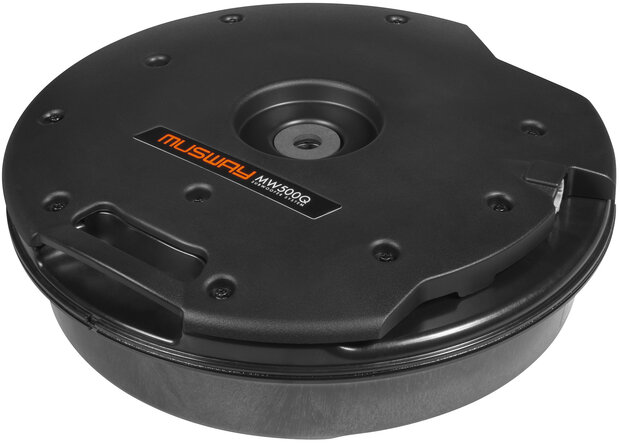 Musway Subwoofer 150 Watt RMS reservewiel subwoofer| Autoshop.nl
