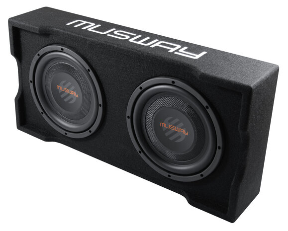 Musway MF210Q2 subwooferkist | Autoshop.nl