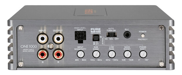 Musway One 1000 1 kanaals mono versterker | Autoshop.nl