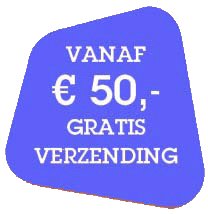 Gratis verzenden bij een bestelling vanaf 50,00