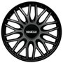 Wieldoppenset Sparco - Roma 14 inch grijs/zwart